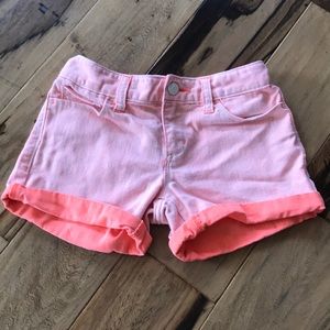 Pink/orange shorts